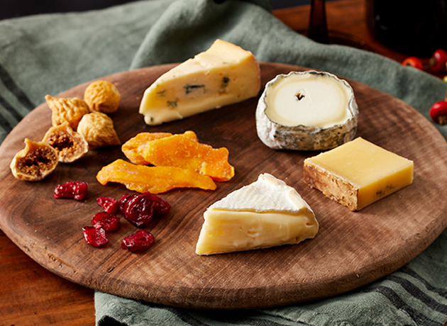 チーズの5種盛り合わせ